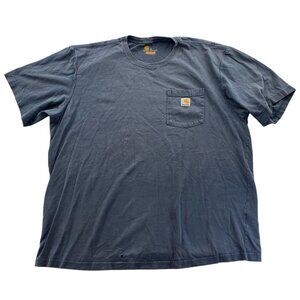 Carhartt Mens T-Shirt XL Short Sleeve Crew Neck Casual Pocket Tee Original Fit